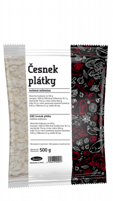 Česnek plátky 500g