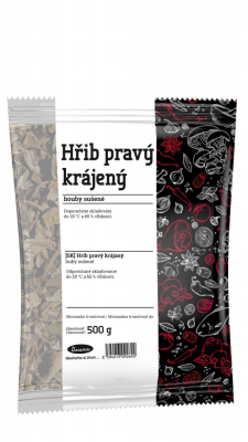 Hřib pravý krájený 500g 